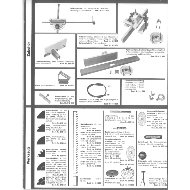 Seitenschutz für Fräsvorrichtung (612200)