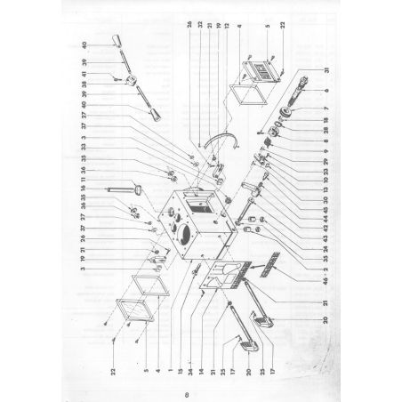 Allen head screw Pos. 38 - 41