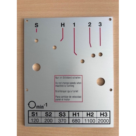 Front plate - Position 14.