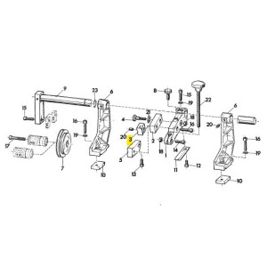 External toolholder for Thread cutting attachment