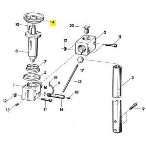 Pulley for Unimat 3 Verticale