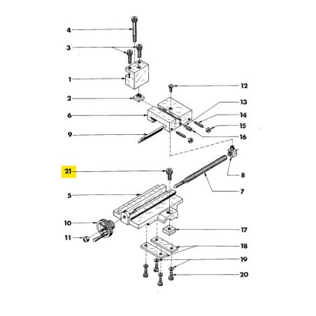 Allen head screw M6x12 DIN912-6.9