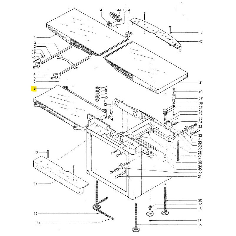 Table bed MH 26