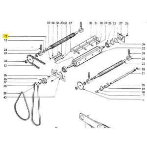 TRANSPORTWALZE für MH 26