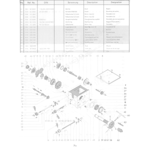 Sliding block - Position 21.