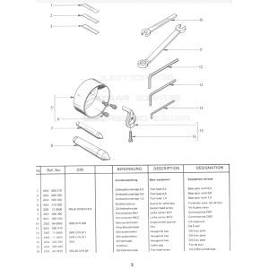 Tool base 0,5 - Position 2