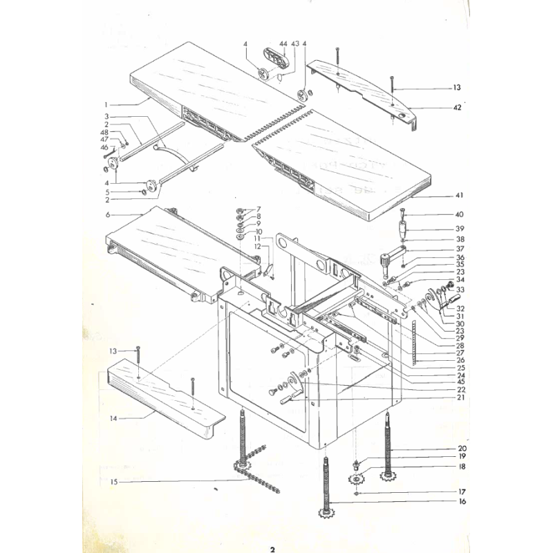 Eccentric shaft MH30 - Position 2