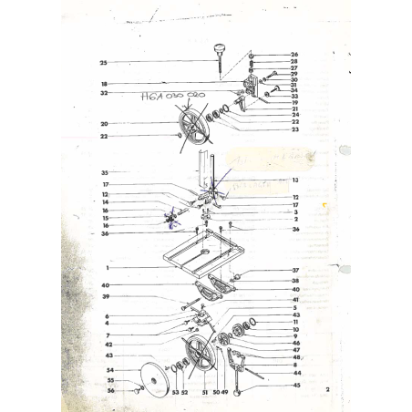 Upper spring plate - position 26