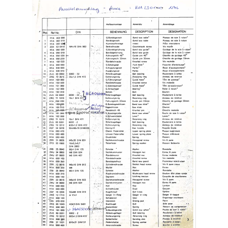 Locking section - Positon 40
