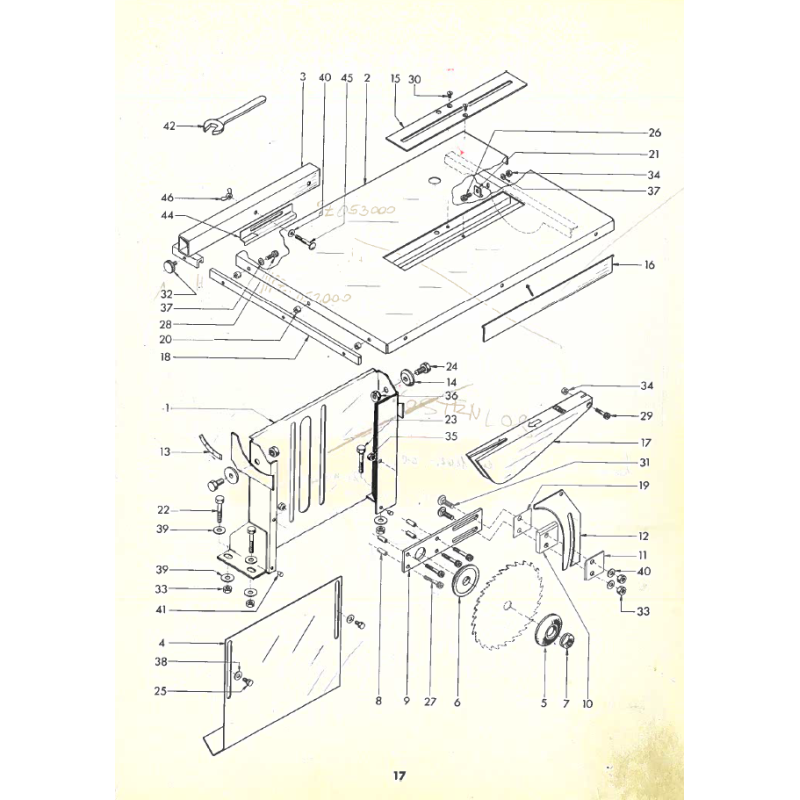 VORSATZLINEAL - Position 44