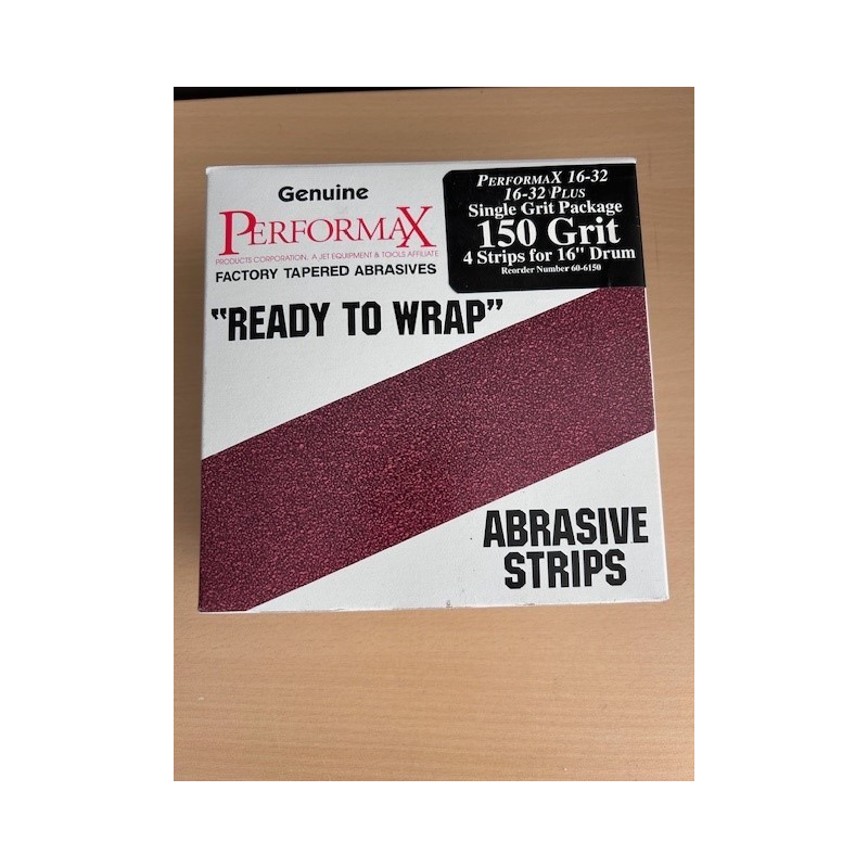 JET-SCHLEIFBÄNDER 150 KÖRNUNG  4 Stk / KARTON