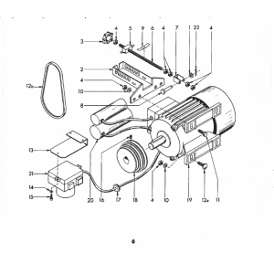 Belt tensioning - Positionen 1-8