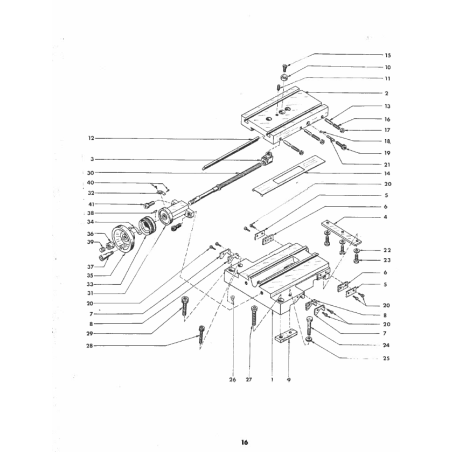 Abstreiffilz - Position 8.