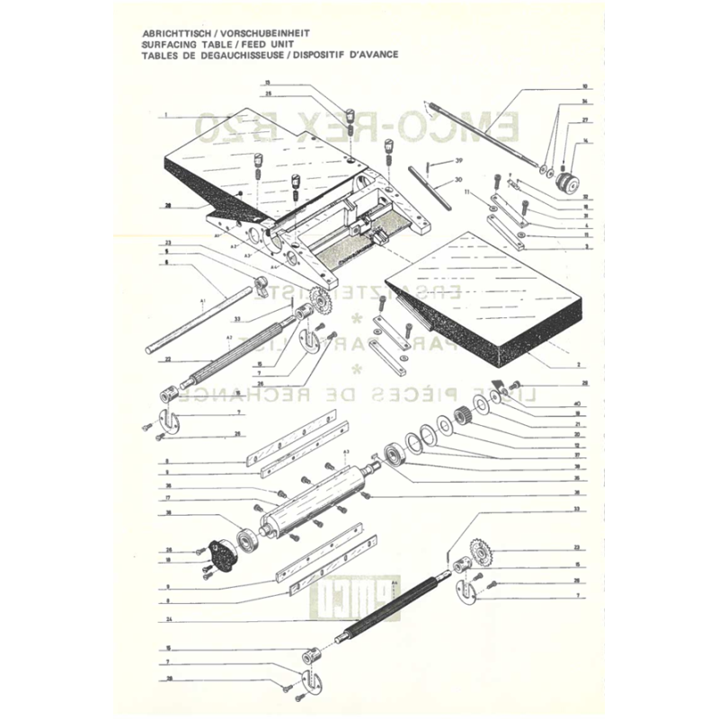 Flange washer 2 - Position 12.