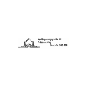 Verlängerung für Fräsanschlag für Multistar