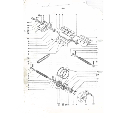 Hobelmesser = EMC602010 HSS - 1 Stück - 210 mm