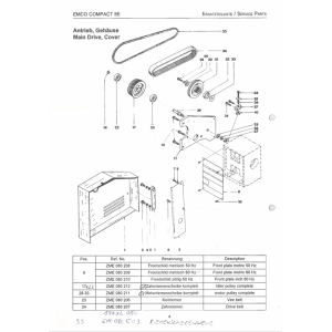 FRONTSCHILD METR. 60HZ COMPACT 8E - Position 9.