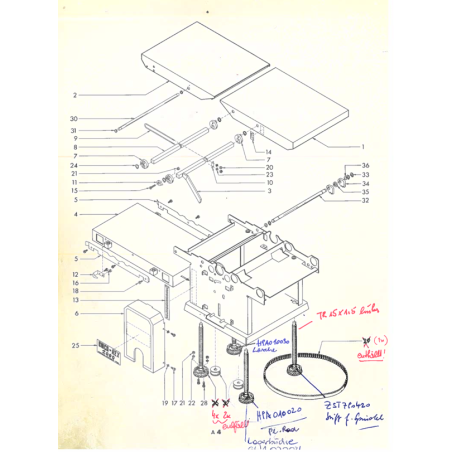SENKSCHRAUBE M5X25 D963-4,8 - Position 15.
