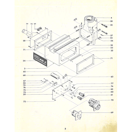 Front plate FB 2 - Position 54.