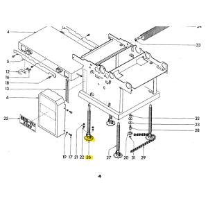 H9E010020 KETTENRAD - 12 Zähne für die Spindel lang und Spindel kurz
