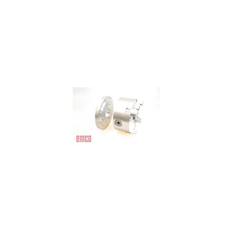 EMCO 4-JAW CHUCK 125 mm dia. - the flange must be ordered separately.