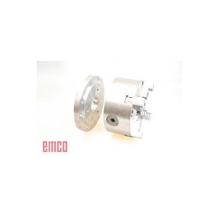 EMCO 4-JAW CHUCK 125 mm dia. - the flange must be ordered separately.