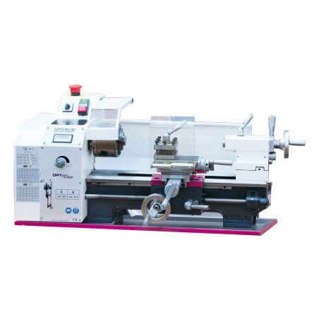 OPTI turn TU 2004 V - Drehmaschine mit digitaler Drehzahlanzeige und elektronisch regelbarer Drehzahl