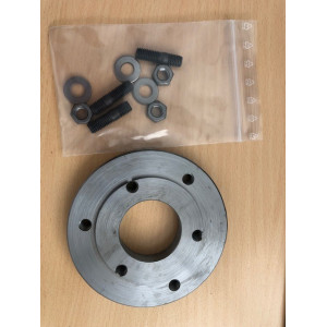 Zwischenflansch Compact 8 DM 100, ZR 70, LK 83 M8 für TOS Drehfutter 100/3