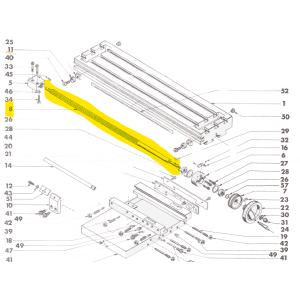 Längsspindel metr. / FB 2