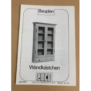 uilding Instructions Mini Wall Cabinet