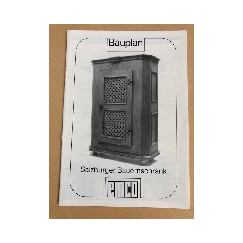 Bauplan Salzburger Bauernschrank