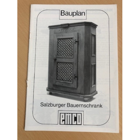 Bauplan Salzburger Bauernschrank