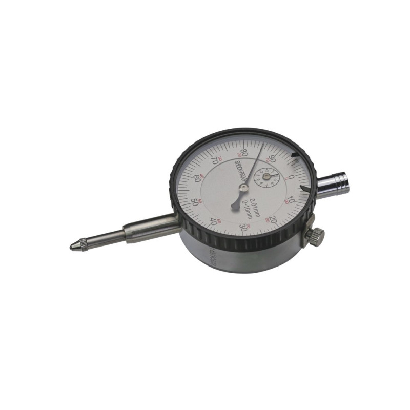 Praez. Messuhr Abl. 0,01 56 mm Durchm. Mettalgehäuse