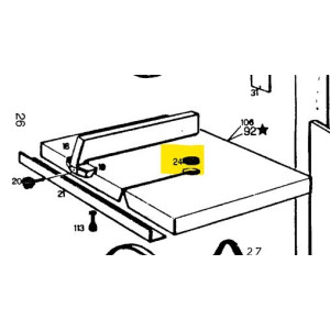 Tischeinlage EBS 400