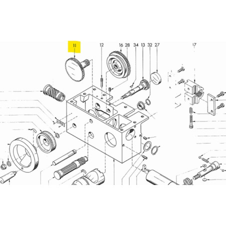 TRAVERSE PINION - Position 11