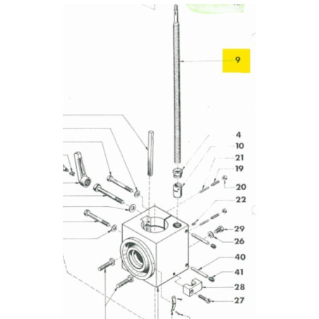 Vertical screw metric