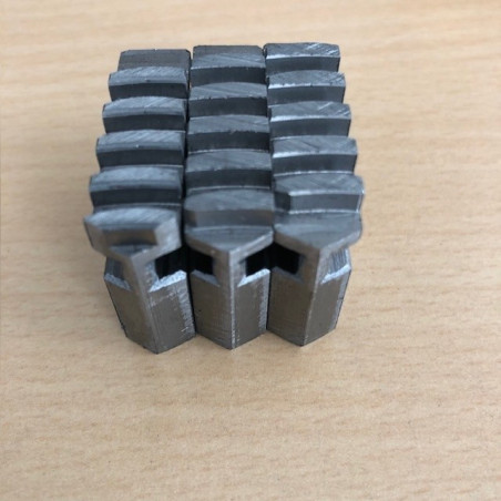 Set of 3 reversible jaws